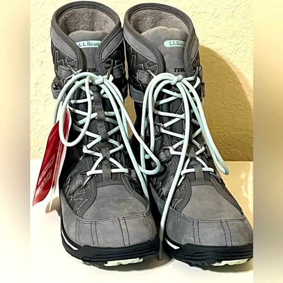L.L. Bean Insulated Eco Primaloft Snow Boots, NWT - Picture 2 of 9